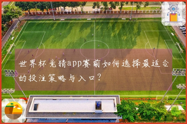 世界杯竞猜app赛前如何选择最适合的投注策略与入口？