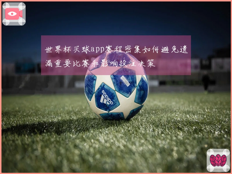 世界杯买球app赛程密集如何避免遗漏重要比赛和影响投注决策